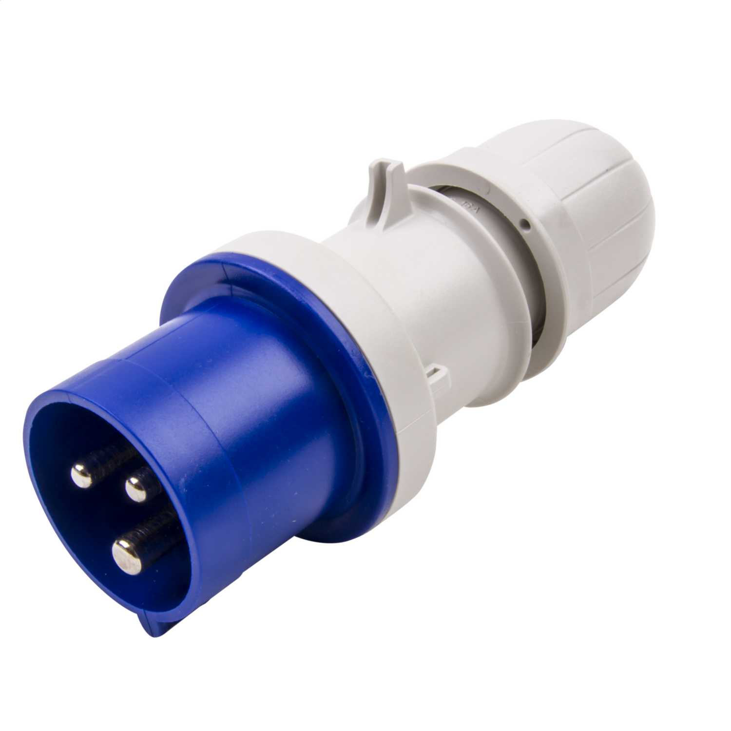 Scame OPTIMA 16A 2P+E 230V Plug IP44 Blue (213.1633) CEF