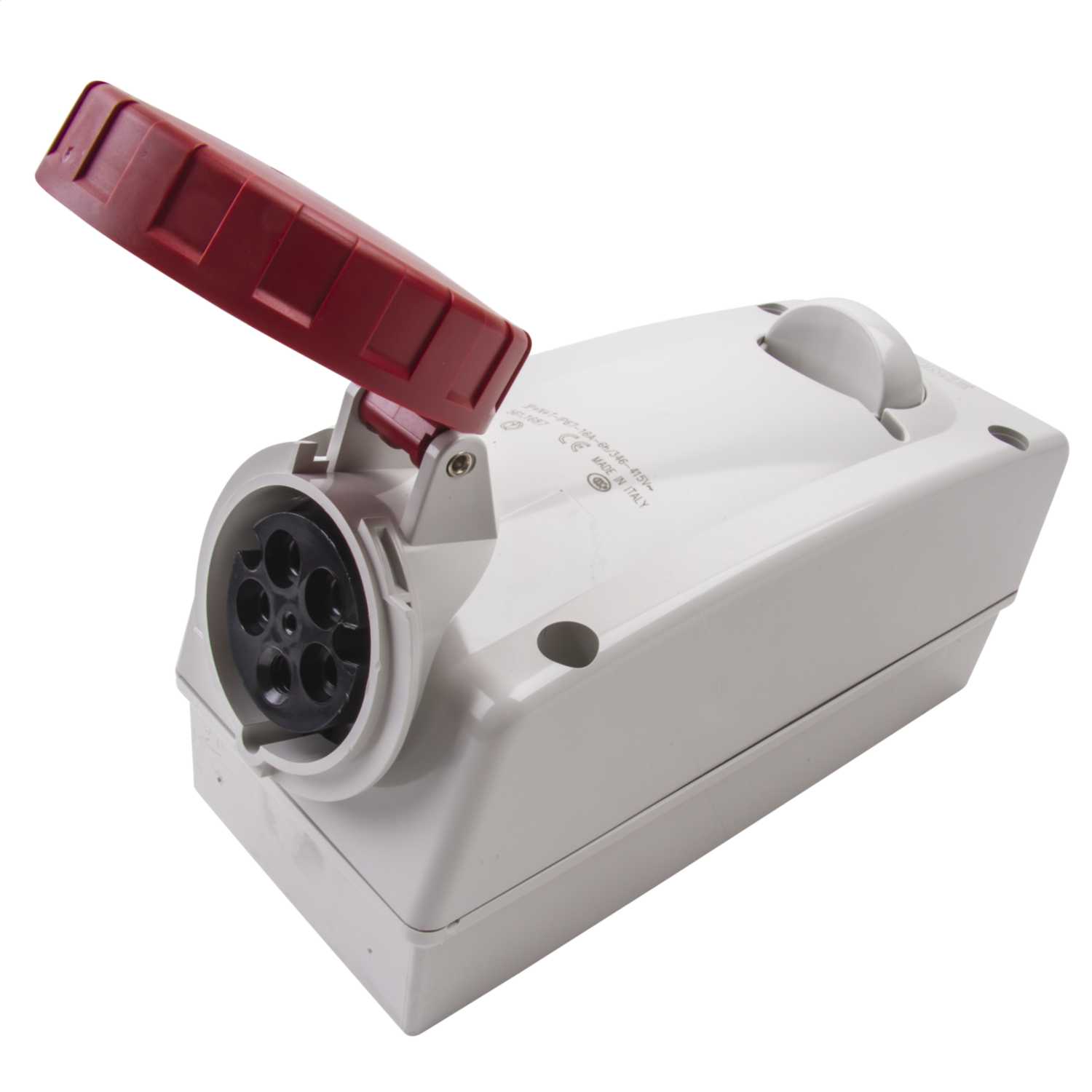 Scame ADVANCE 2 16A 3P+N+E 415V Interlocked Socket IP67 (561.1687) | CEF