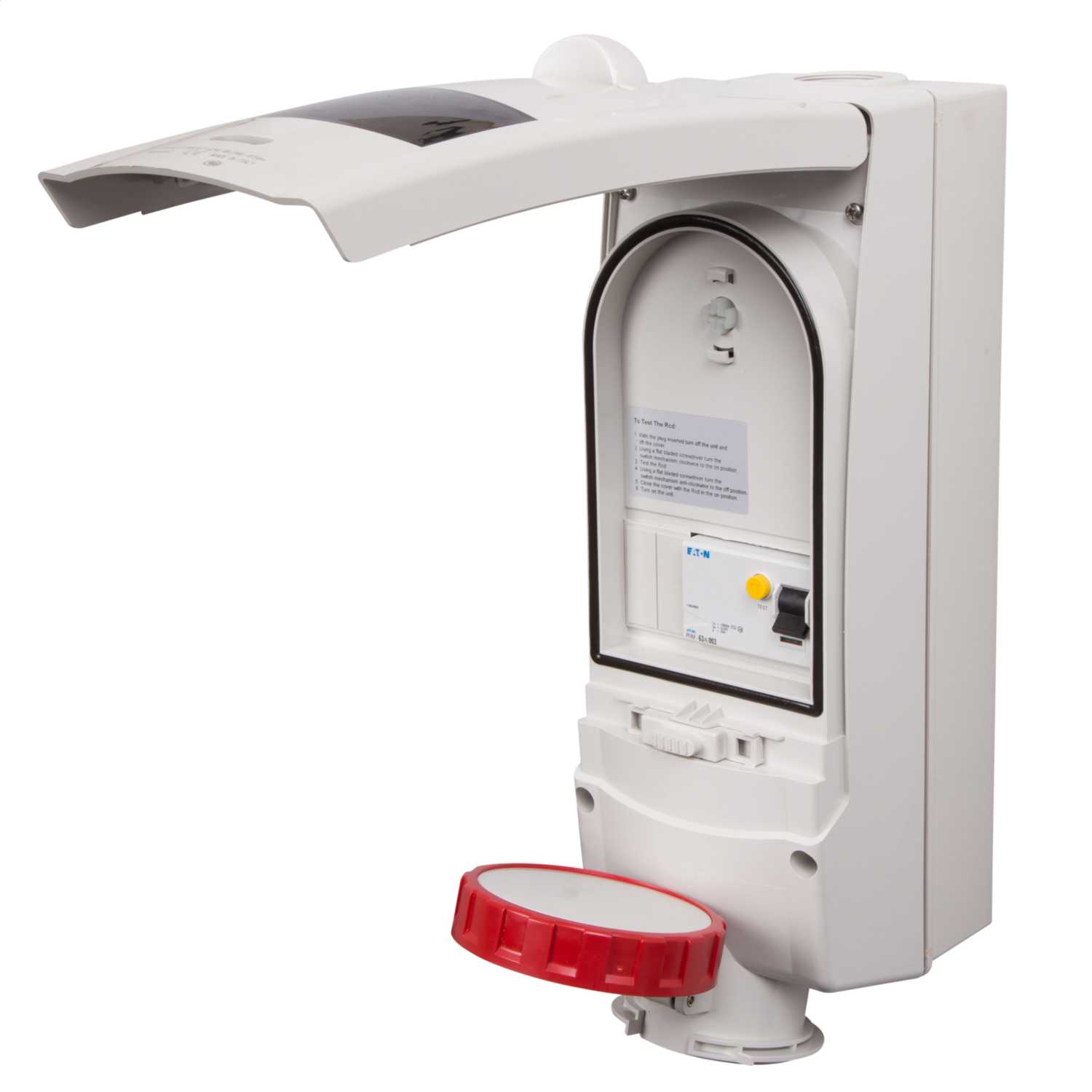 Scame ADVANCE 2 63A 3P+N+E 415V Interlocked Switched RCD Protected