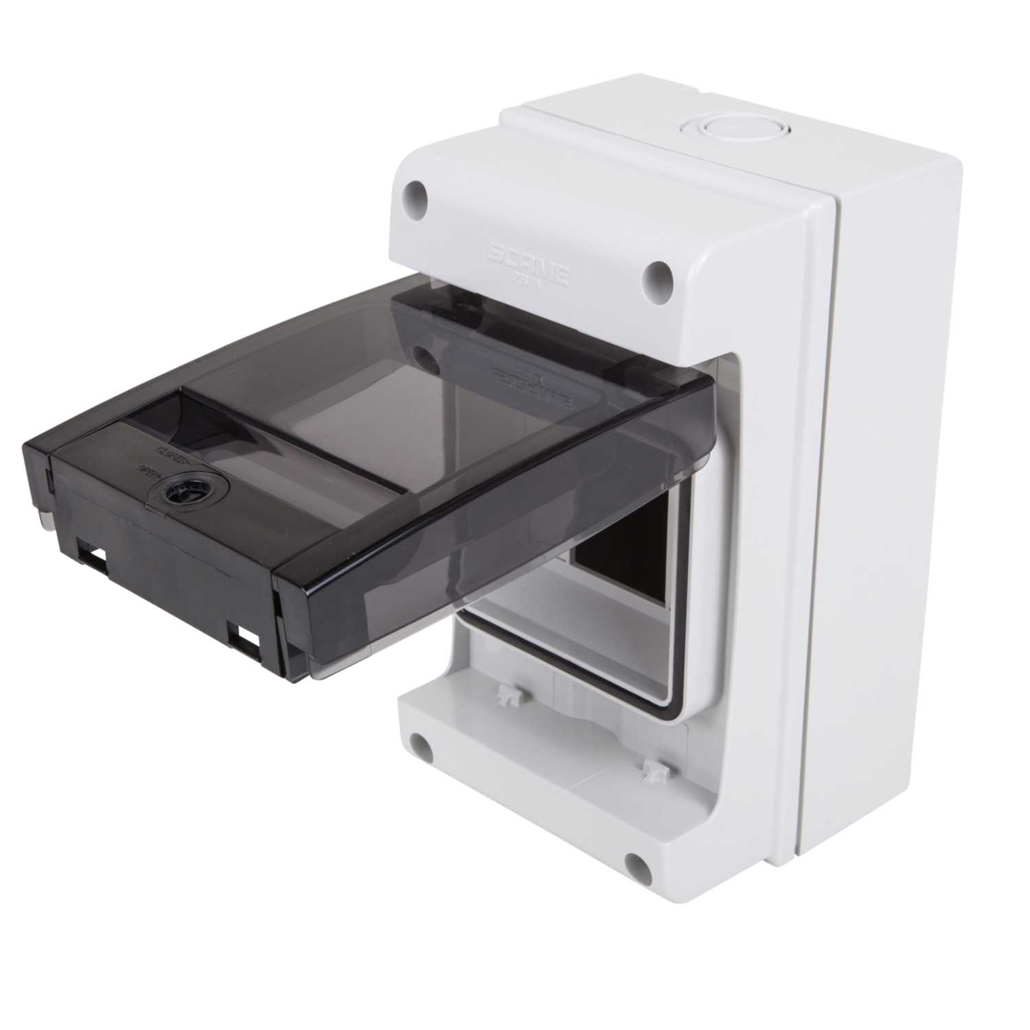 Scame DOMINO IP66 4 Module Insulated Enclosure with Terminal Blocks