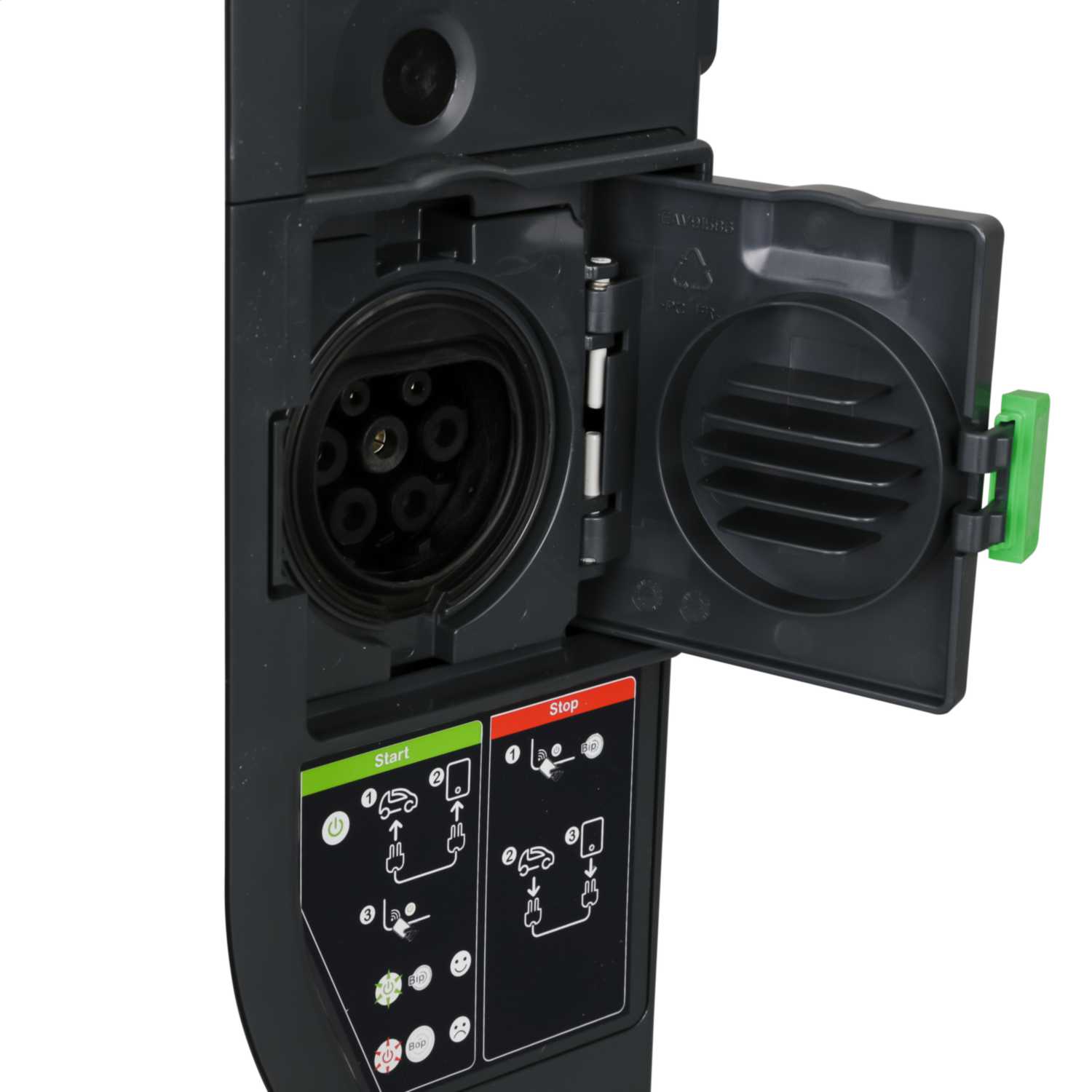 Schneider EVlink EV 7.4kW Smart Wallbox Charging Station with RFID