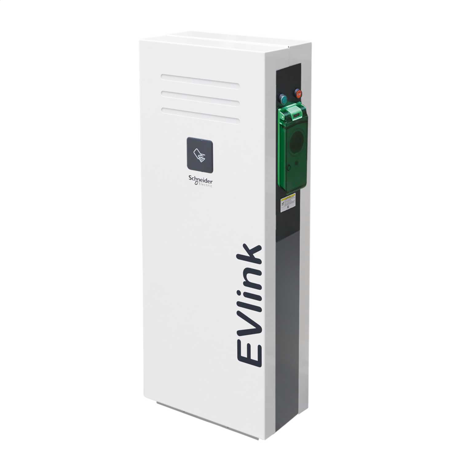 Schneider EVlink EV 7kW Floor Charging Station with 2 x 32A Type 2 Sockets RFID