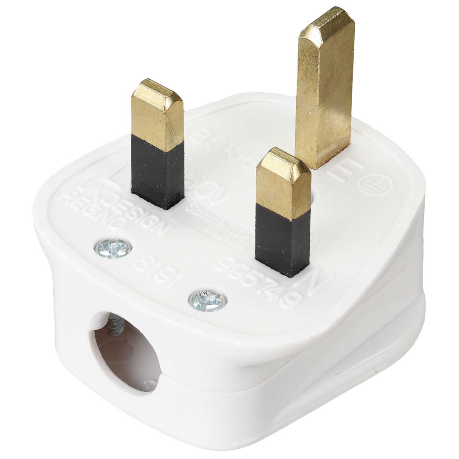 Schneider GET 13A Fused Plug Top White (TOP13A) | CEF