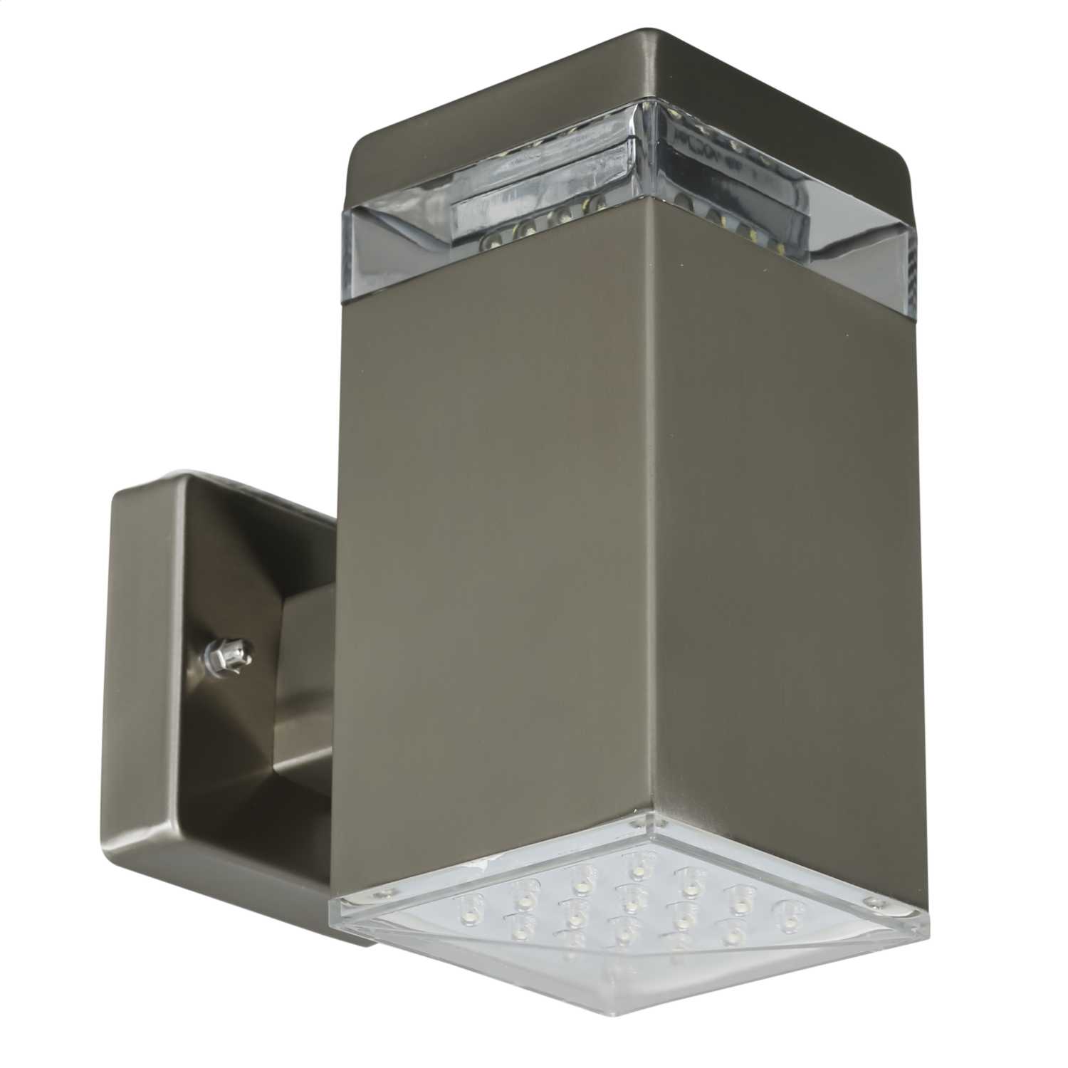 Searchlight 1.92W 32 LED Outdoor Wall Light with Clear Diffuser (7205