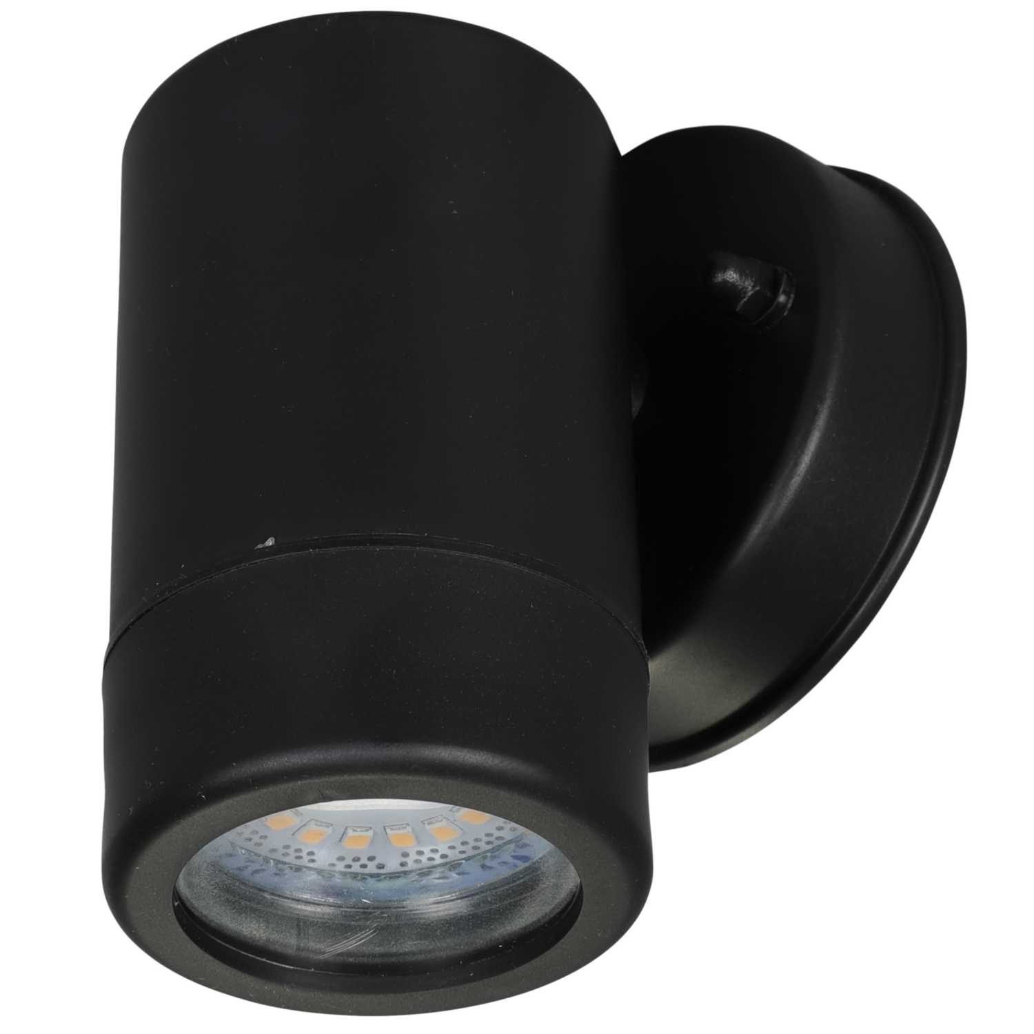 Searchlight Cylinder LED Wall Light Black (7591-1BK) | CEF