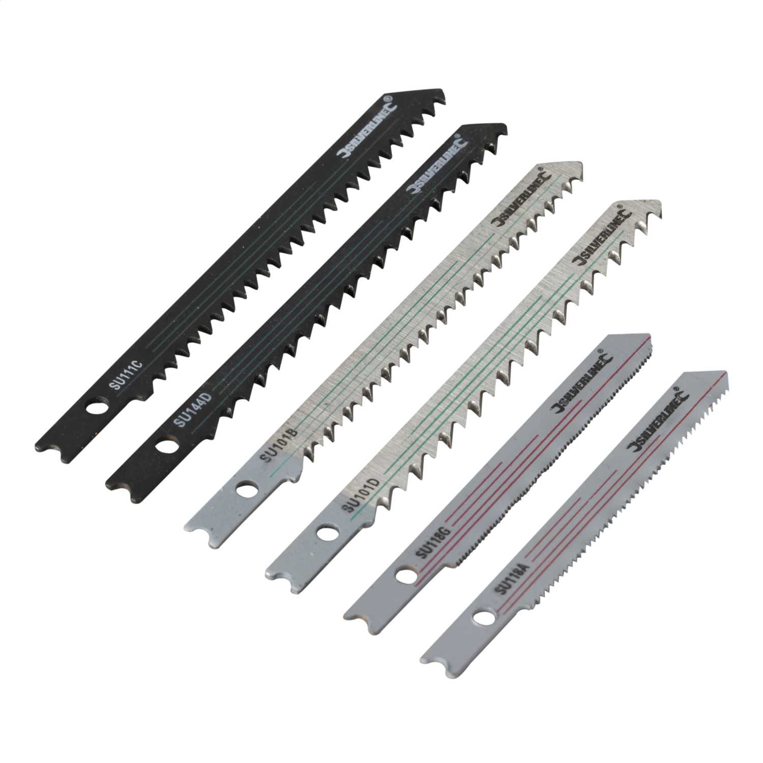 Silverline Universal Fitting Jigsaw Blade Set (Pack of 30) (234292) CEF