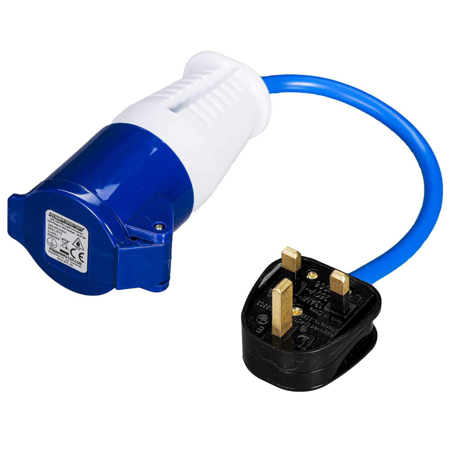 Silverline 13A to 16A Fly Lead Converter (818738) CEF