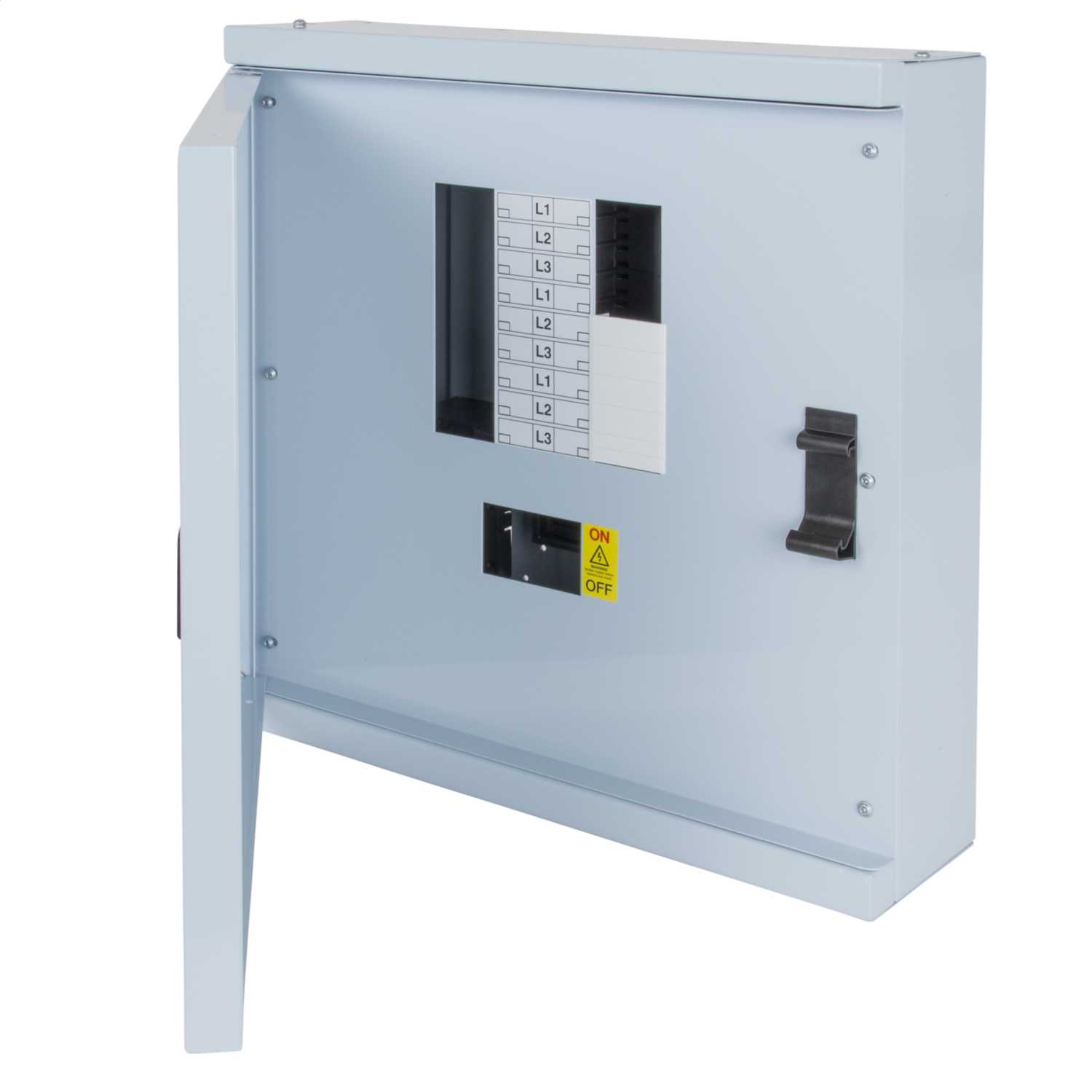 Schneider Square D IKQ 6 Way 250A TP+N Metalclad Distribution Board ...