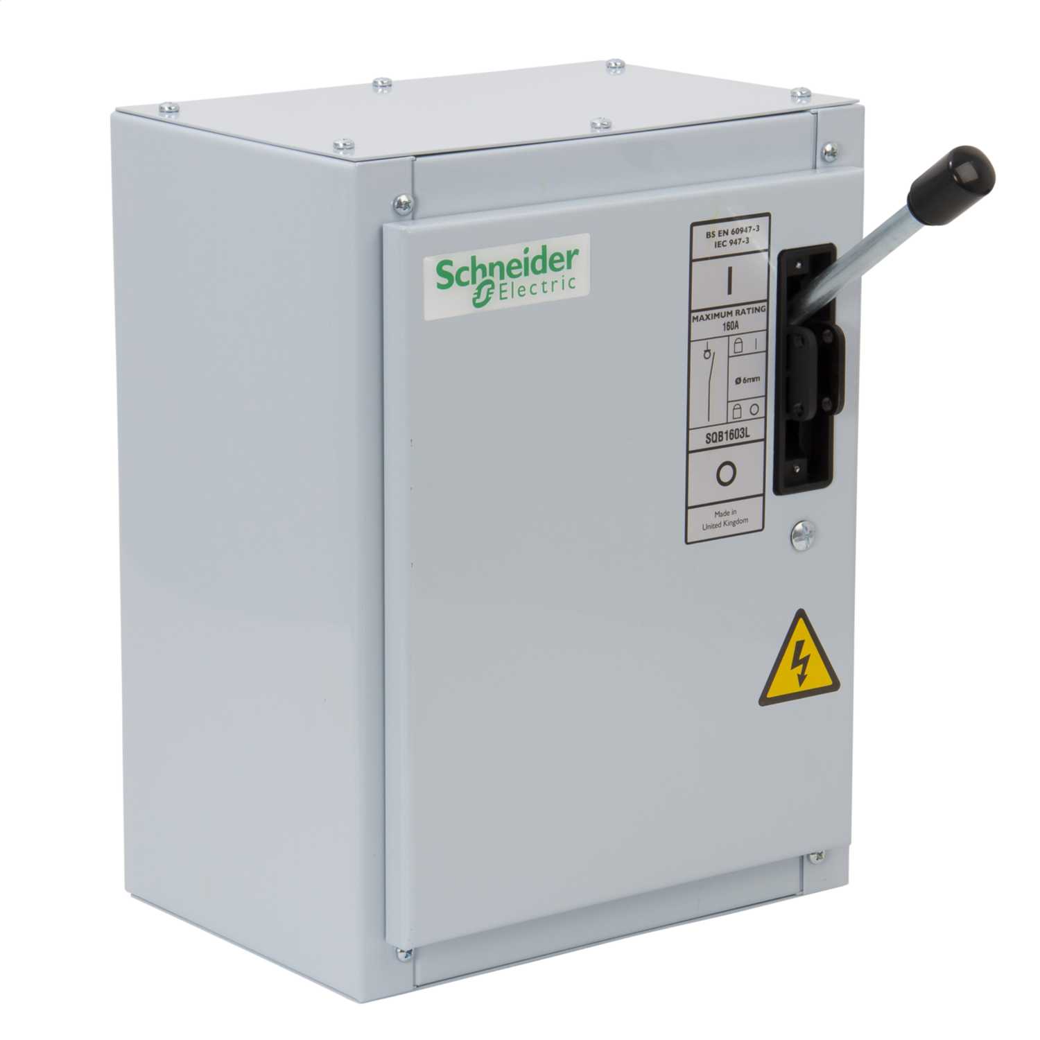 Schneider Square D Quadbreak 160A TP+N Metal Isolator Switch