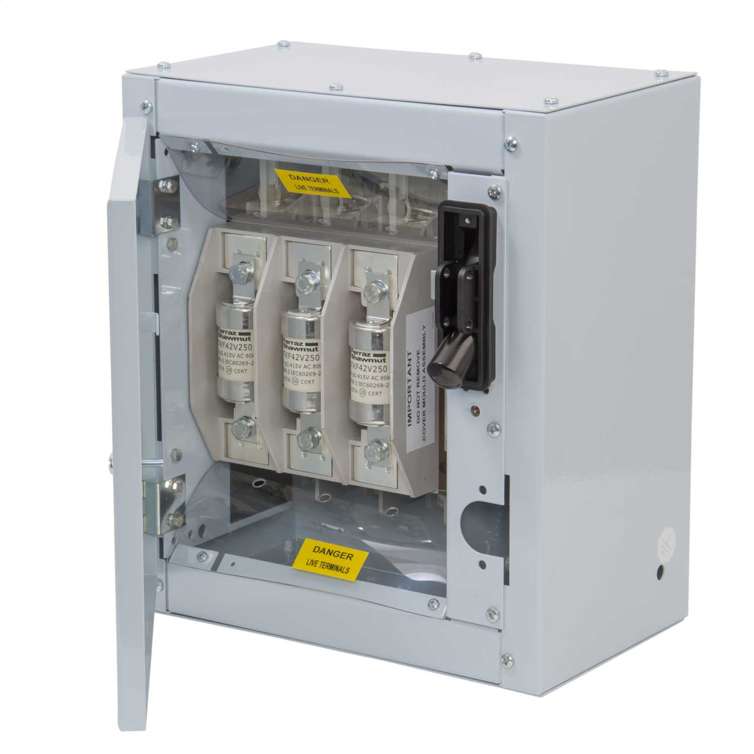 Schneider Square D 250A TP+N Metal Fused Switch (SQB2503K) CEF