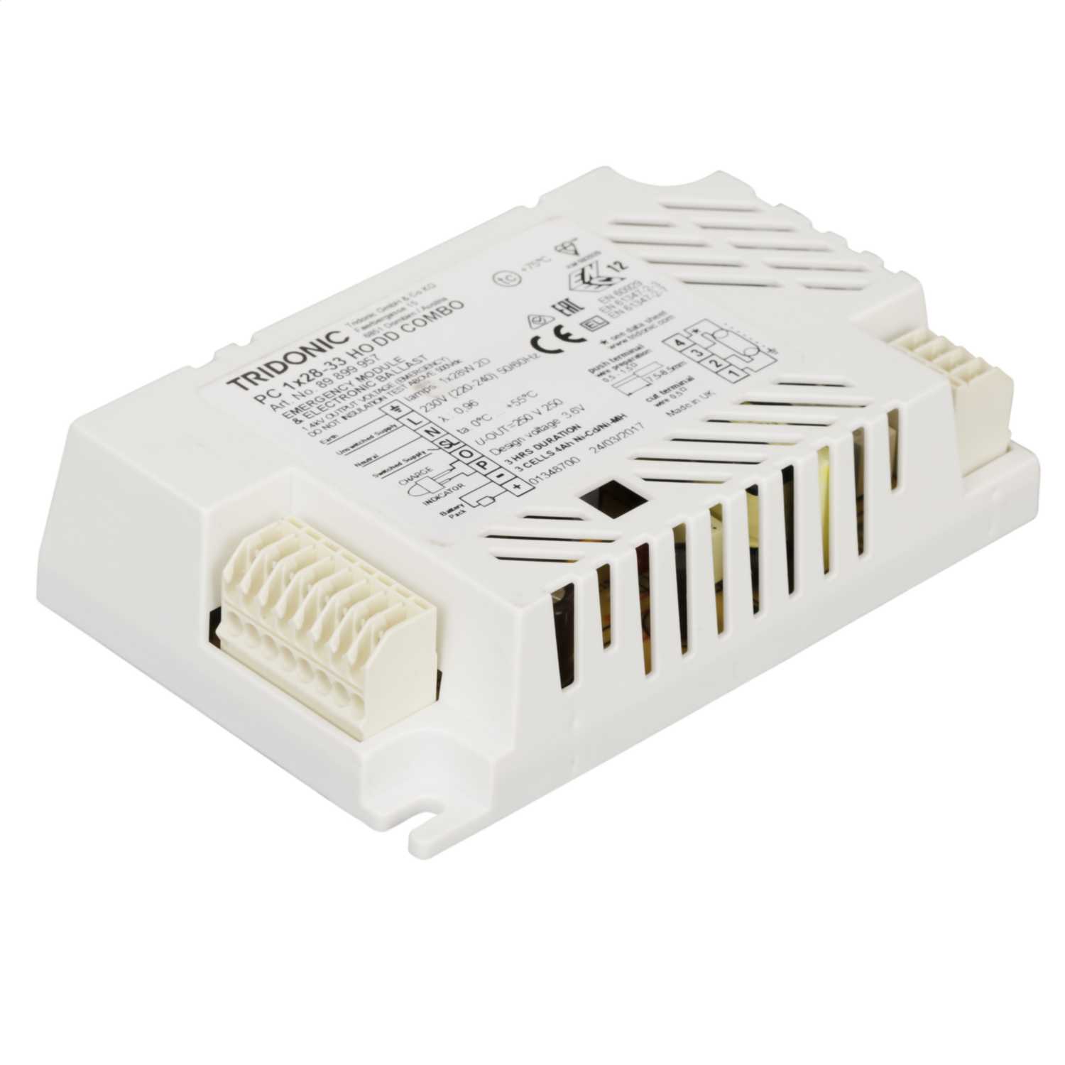 Tridonic 28W Electronic Ballast / Emergency Unit for CFL Lamps (PC1X28