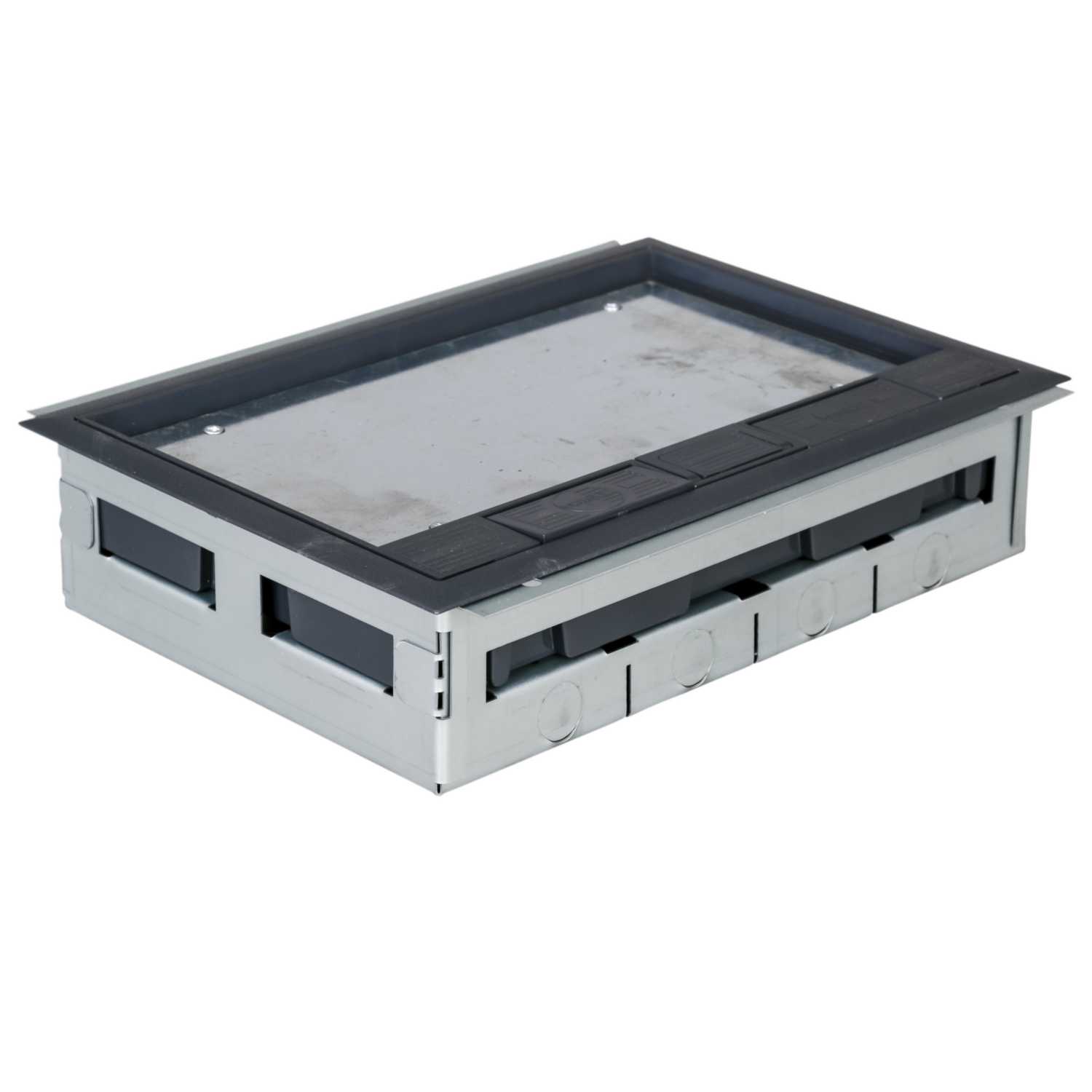 Tamlex 320mm x 225mm x 100mm 4 Compartment Cavity Service Floor Box ...