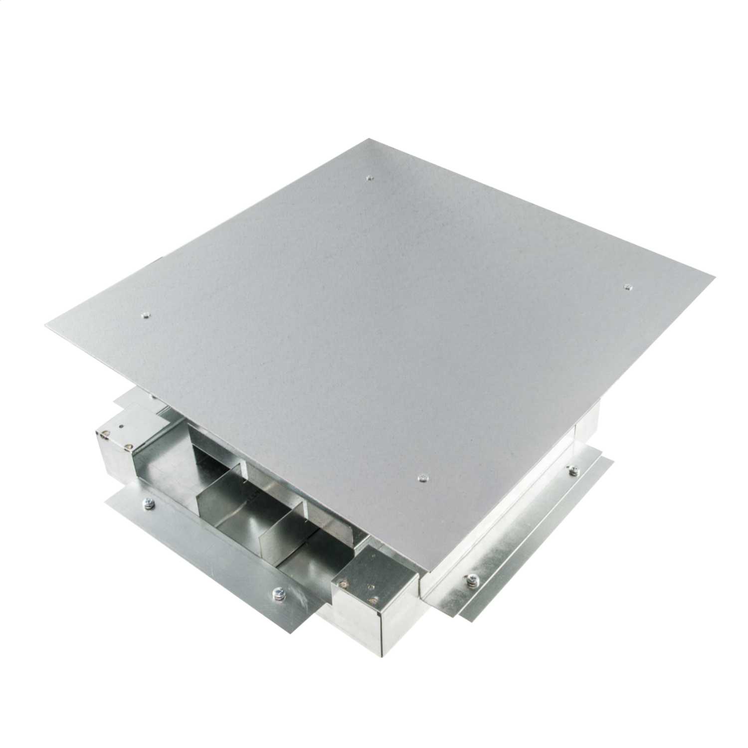 Tamlex 3 Compartment Flush Floor Junction Box for FS225/3 Trunking (FSJ ...