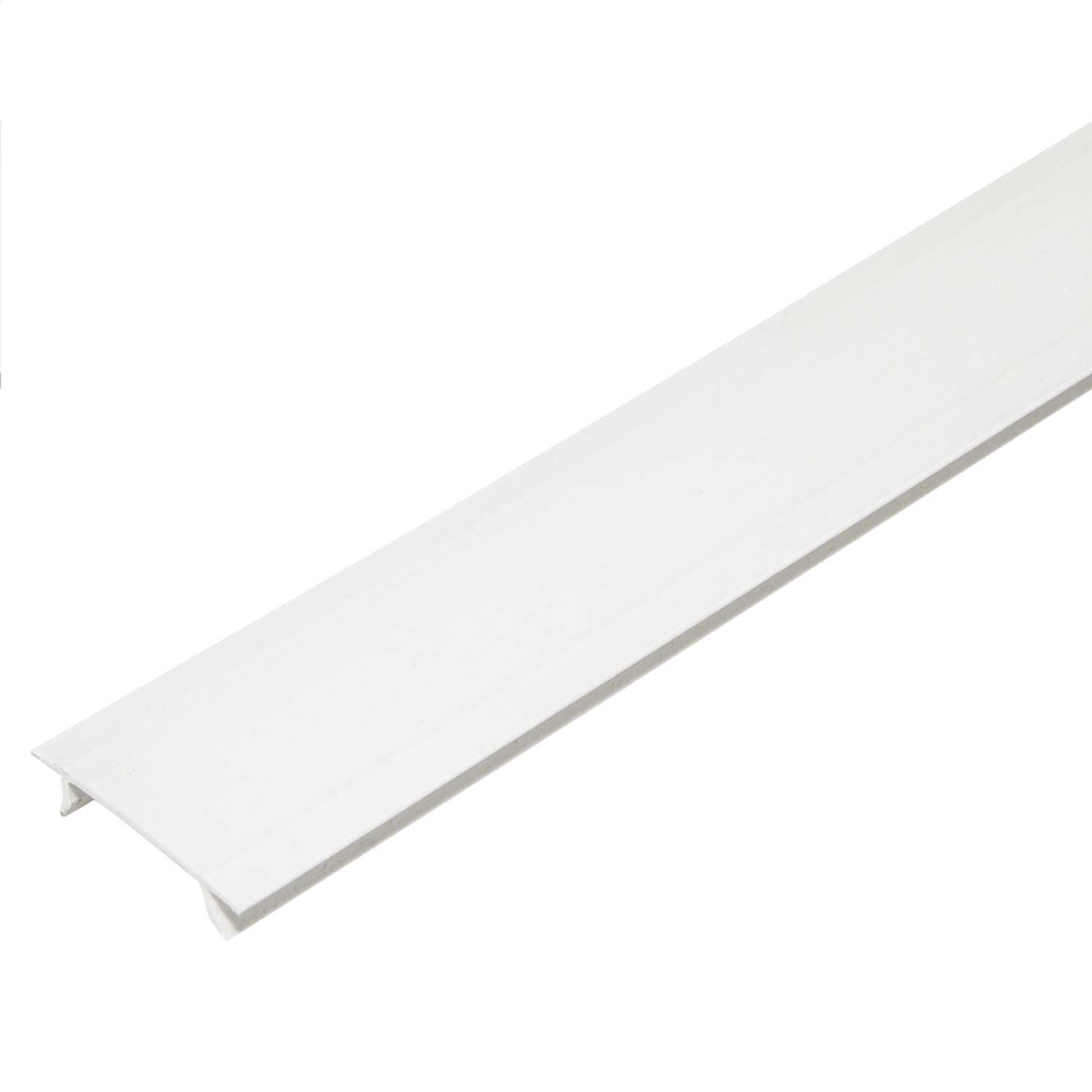 Tamlex Plastic PVC Lid Lighting Trunking White (2m Length) (LPL) | CEF