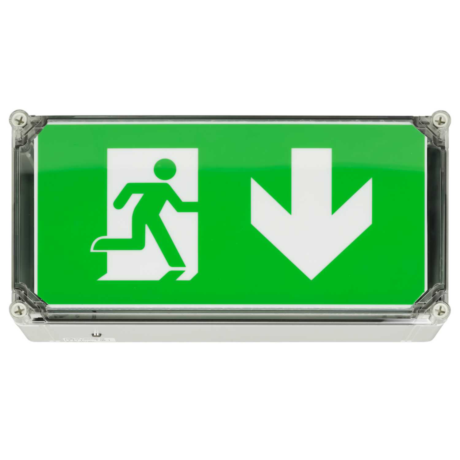 Tamlite 4W LED Weatherproof Emergency Exit Box (WPEBLEDM3/EURO3) CEF