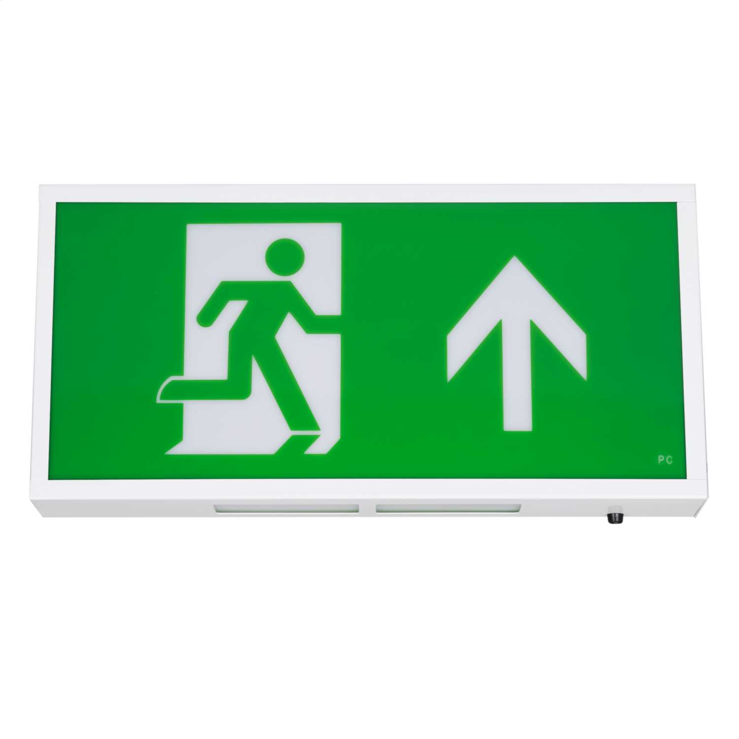 Xcite 5W LED Emergency Maintained Exit Box with Arrow Up Legend (XCEBM3