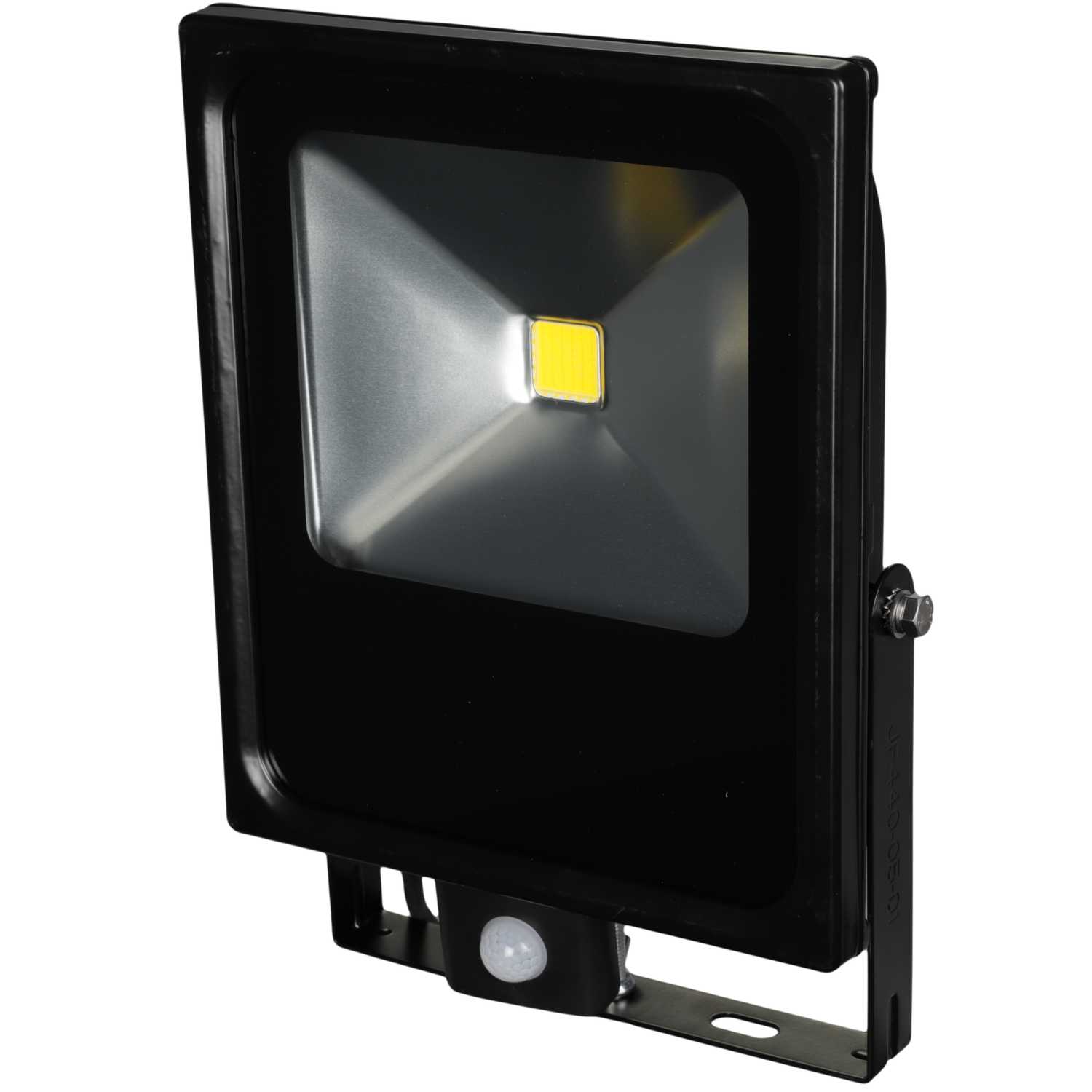 Xcite 50W LED Slim Floodlight with PIR Black 4000K (XCSF50NWP) CEF