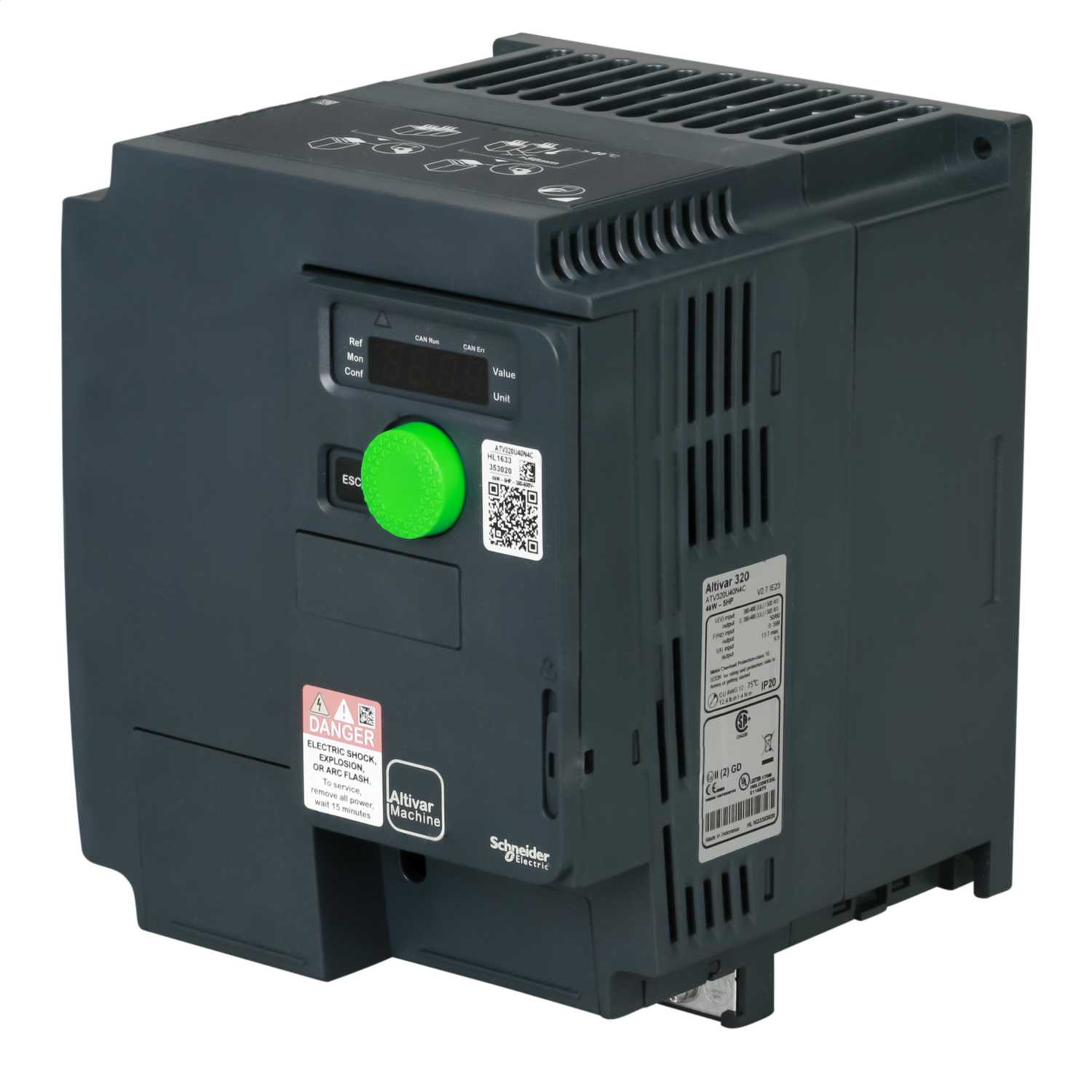 Schneider Altivar 380V / 500V 4kW Variable Speed Drive (ATV320U40N4C) | CEF