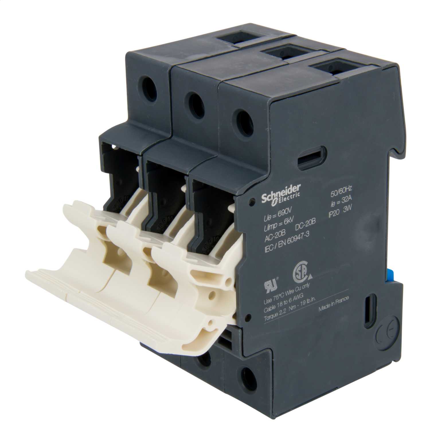 Schneider Telemecanique 32A TP Fuse Disconnector Black (DF103) CEF