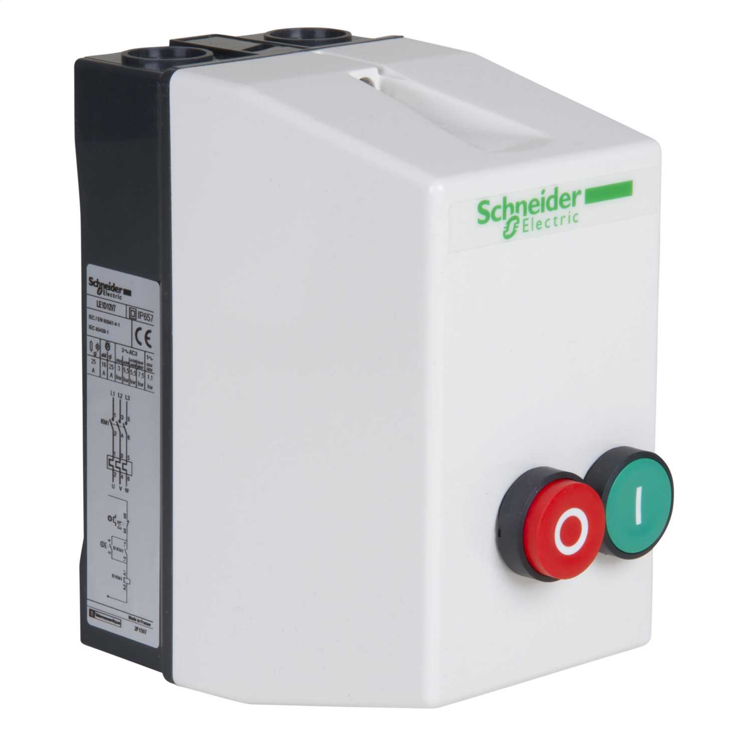 Schneider Telemecanique 12A 400V Enclosed DOL Starter (LE1D12V7) | CEF