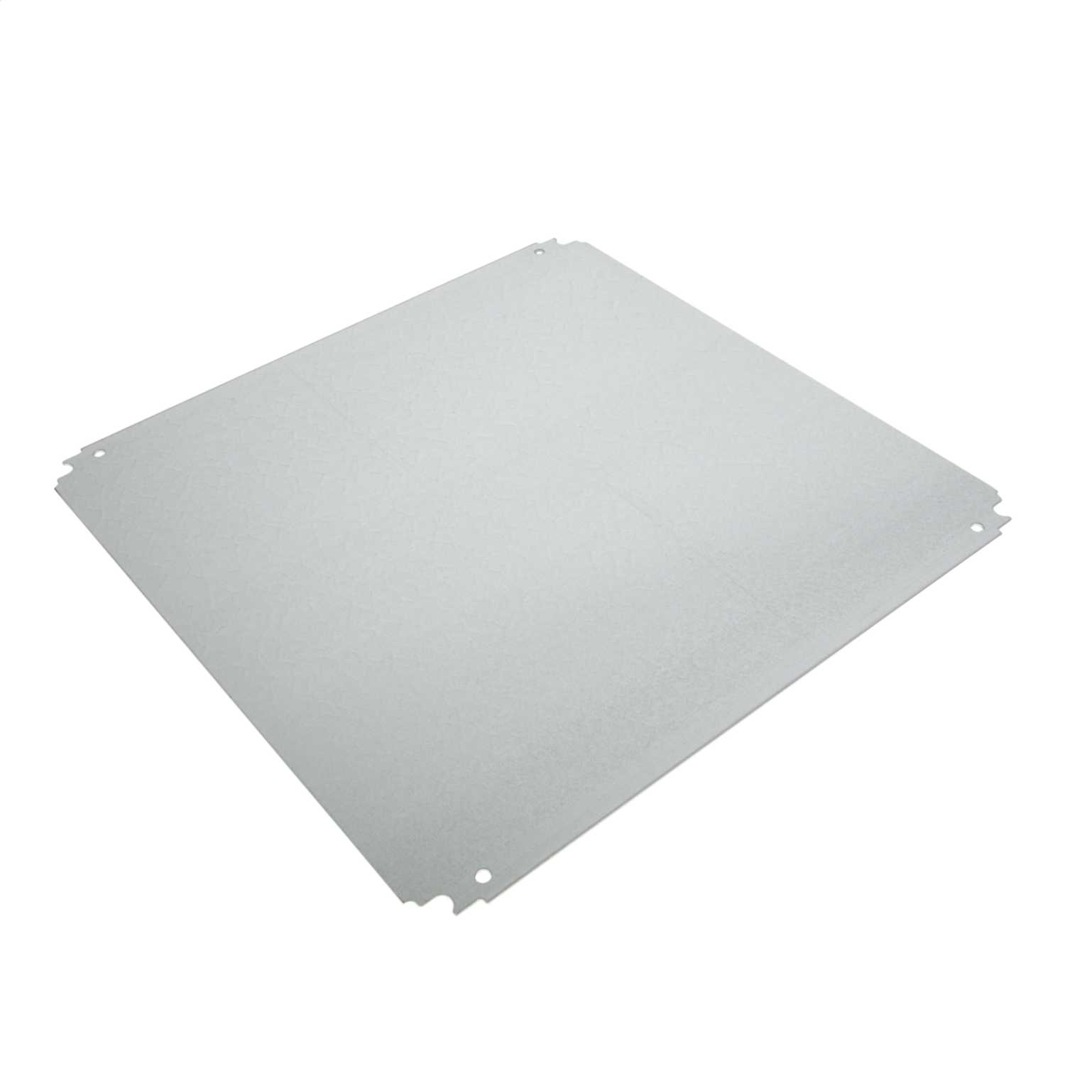 Schneider Himel 500mm x 500mm Plain Mounting Plate Galvanised Steel ...