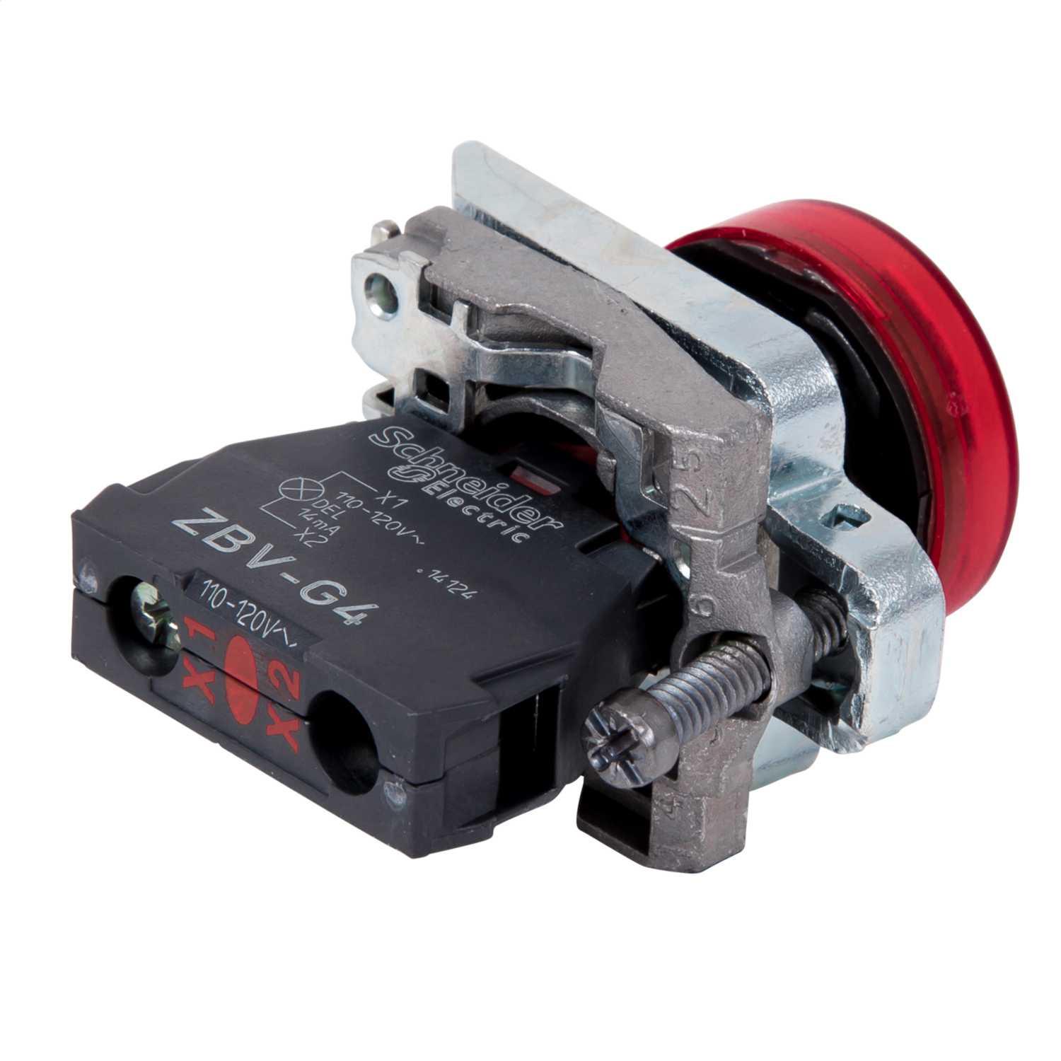 Schneider Telemecanique Harmony XB4 110V LED Complete Indicator Lamp