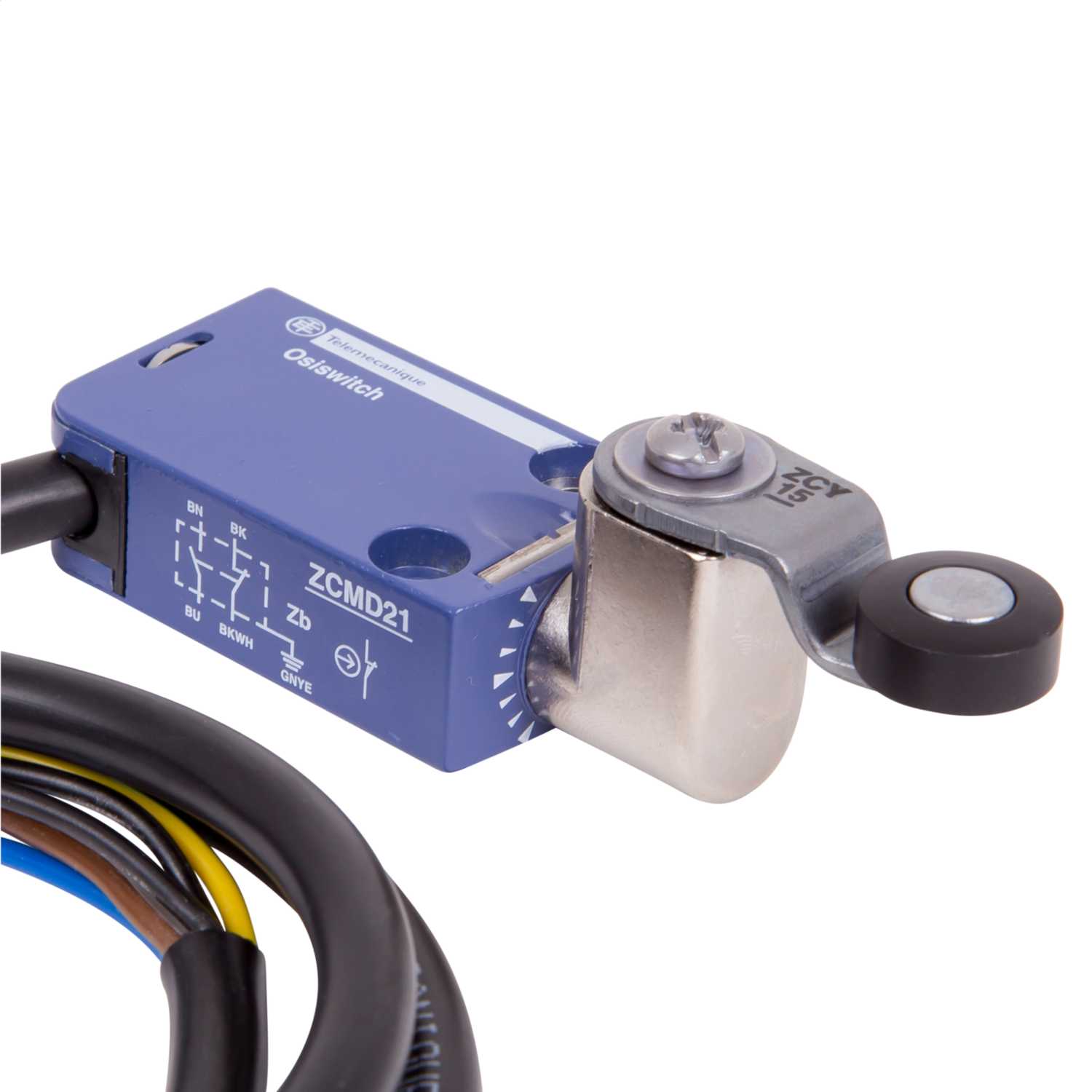 Schneider Telemecanique Limit Switch Thermoplastic Roller Lever 1 NC