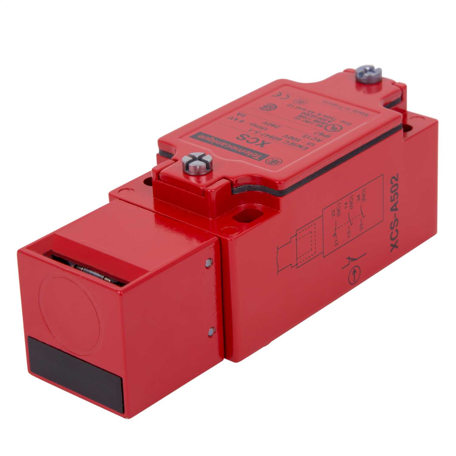 Schneider Telemecanique Safety Switch Metal 1 NC + 2 NO Slow Break 1