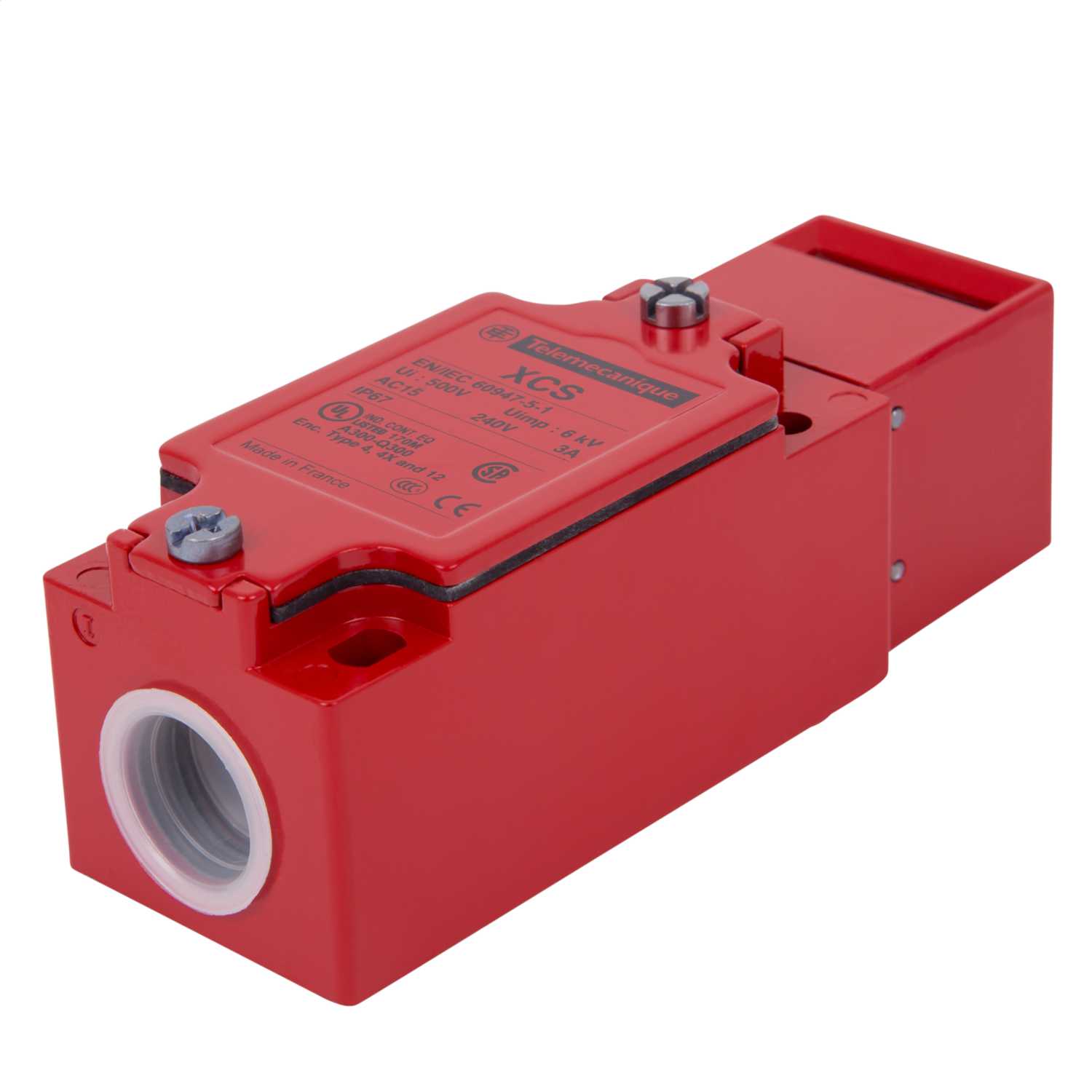 Schneider Telemecanique Safety Switch Metal 1 NC + 2 NO Slow Break 1