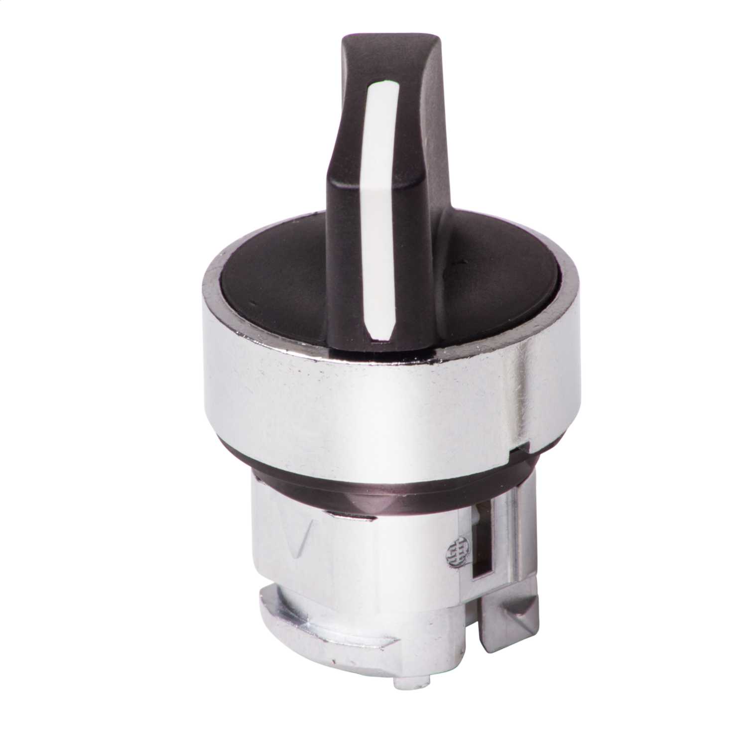 Schneider Telemecanique Selector Switch 2 Position Spring Return Black