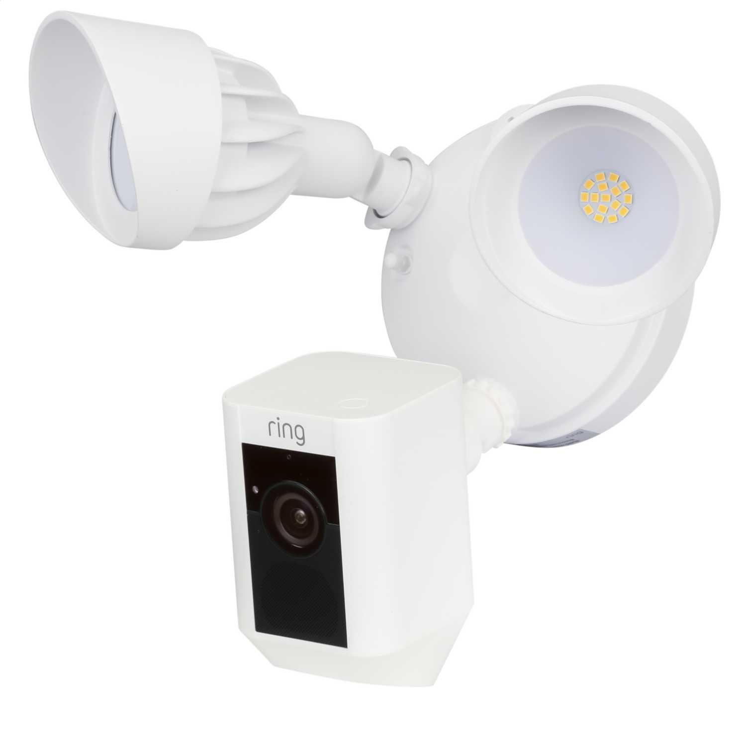 Ring Wireless LED Floodlight and Camera White (8SF1P7WEU0) CEF