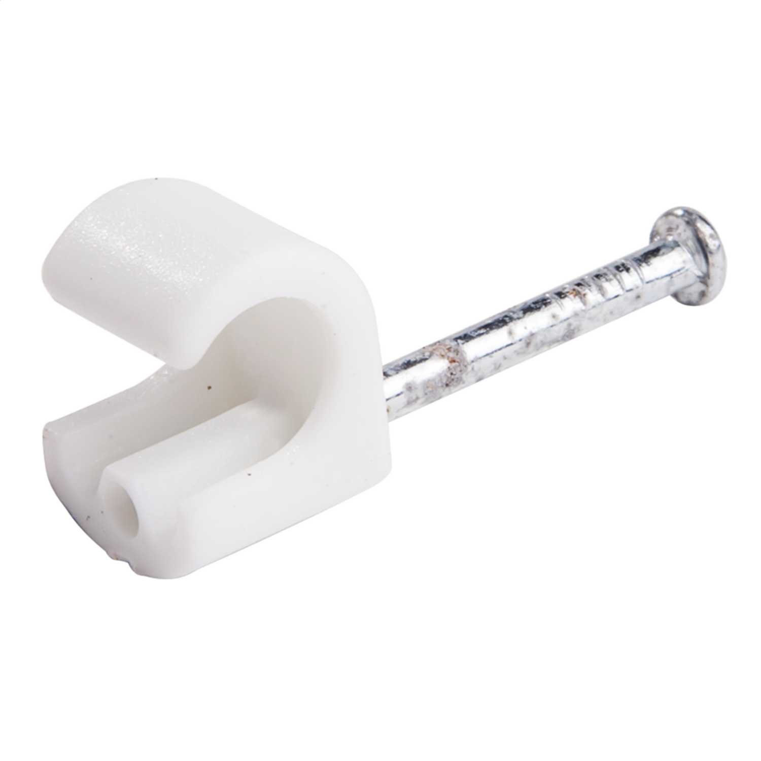 Thorsman TC 3 5 Clips for 4 Pair Telephone Cable White (Pack of 100) (2011017) CEF