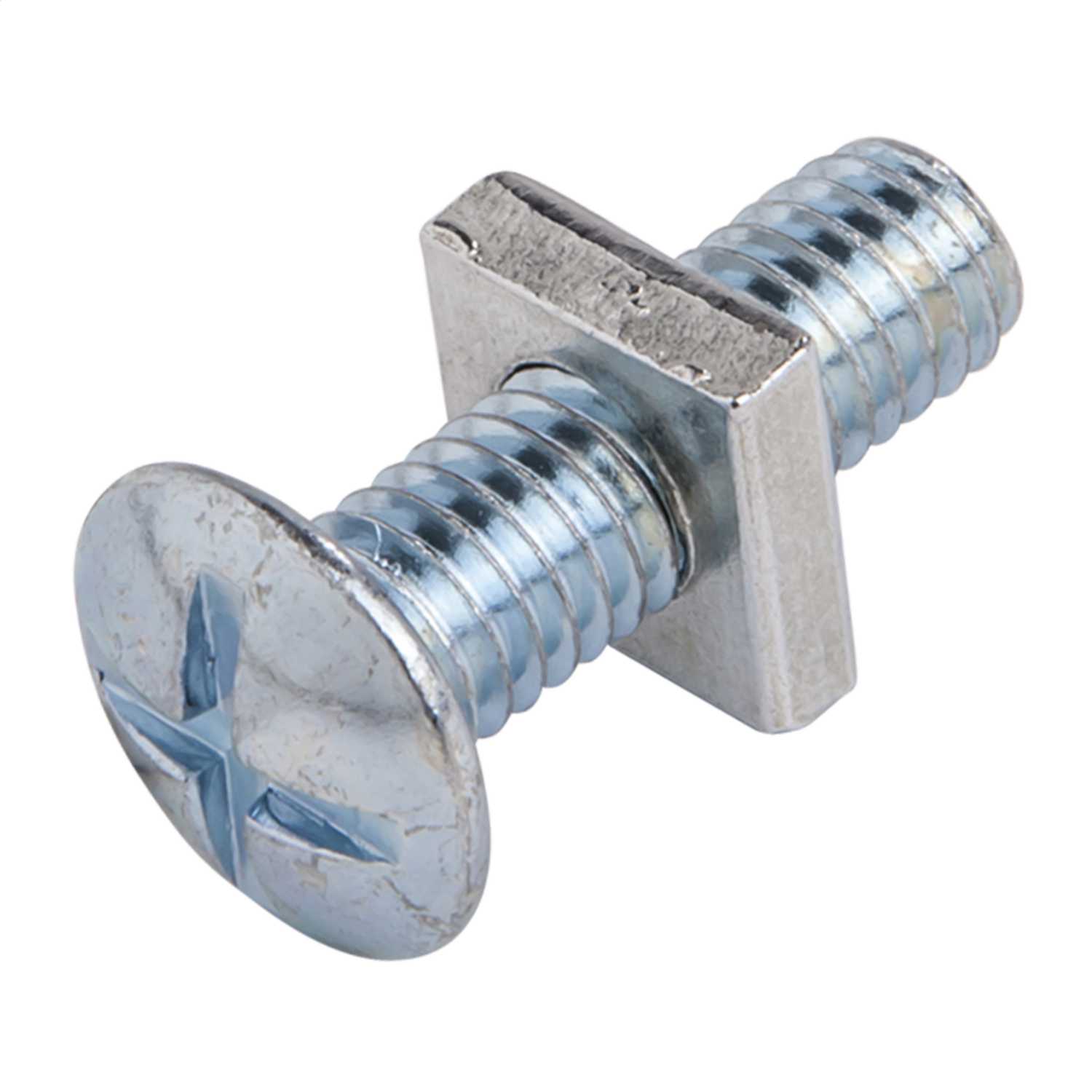 Olympic Fixings M6 x 20 Roofing Nuts and Bolts BZP (Pack of 200) (085