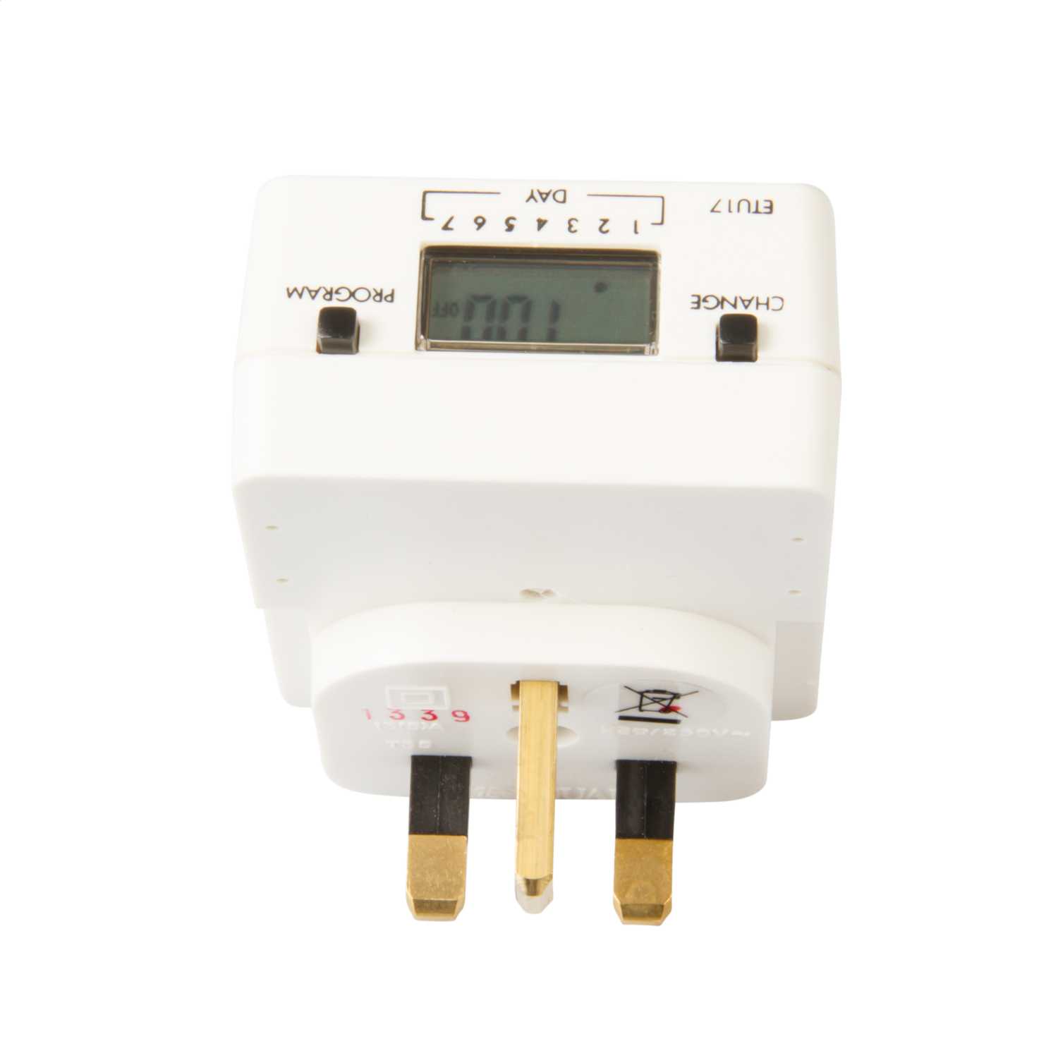 Timeguard 7 Day Slimline Digital Plug In Time Controller (ETU17) CEF