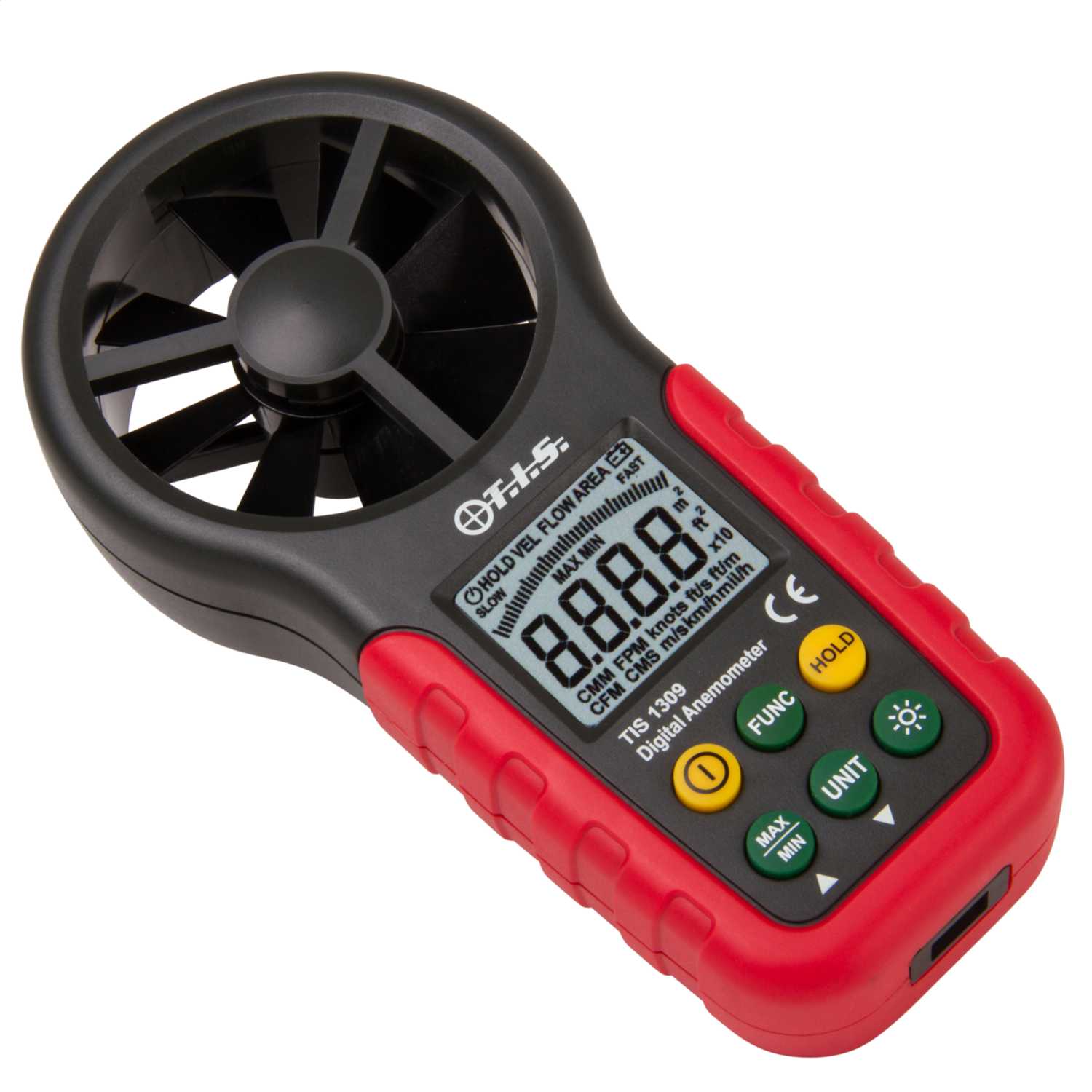 Tis 1309 Digital Anemometer (tis1309) 