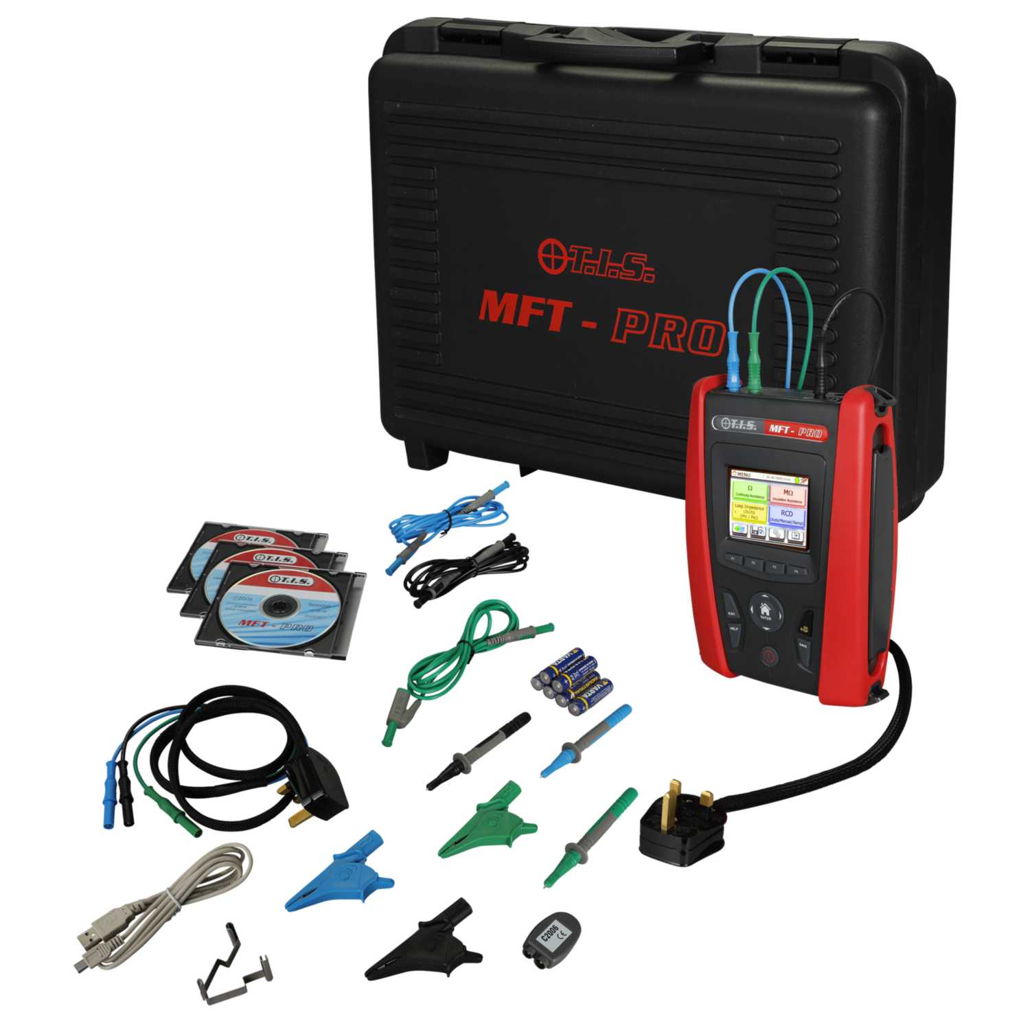 TIS MFTPRO Multifunction Installation Tester with Power Quality