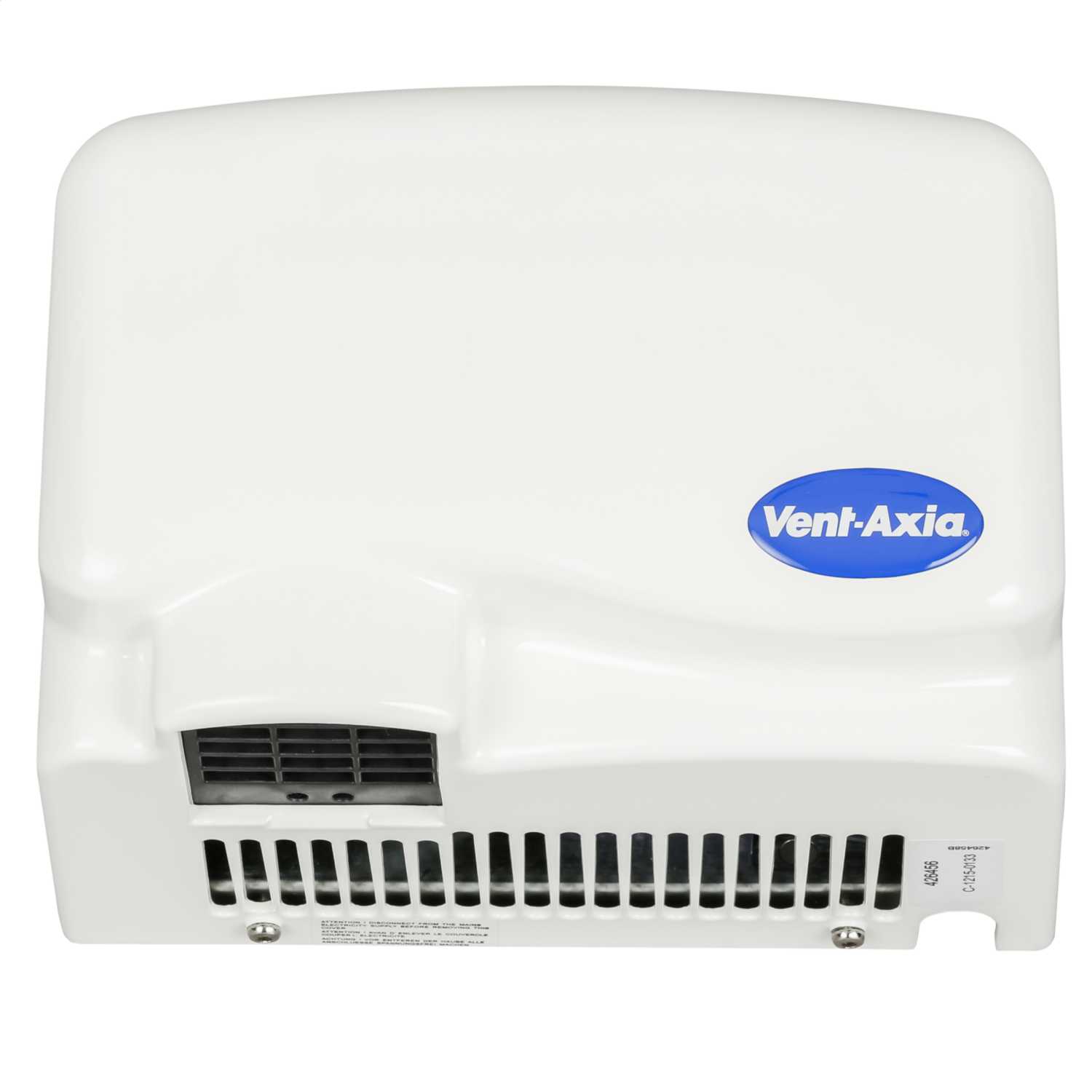 Vent Axia 1.5kW Easy Dry Automatic Hand Dryer Metal White (431515) CEF