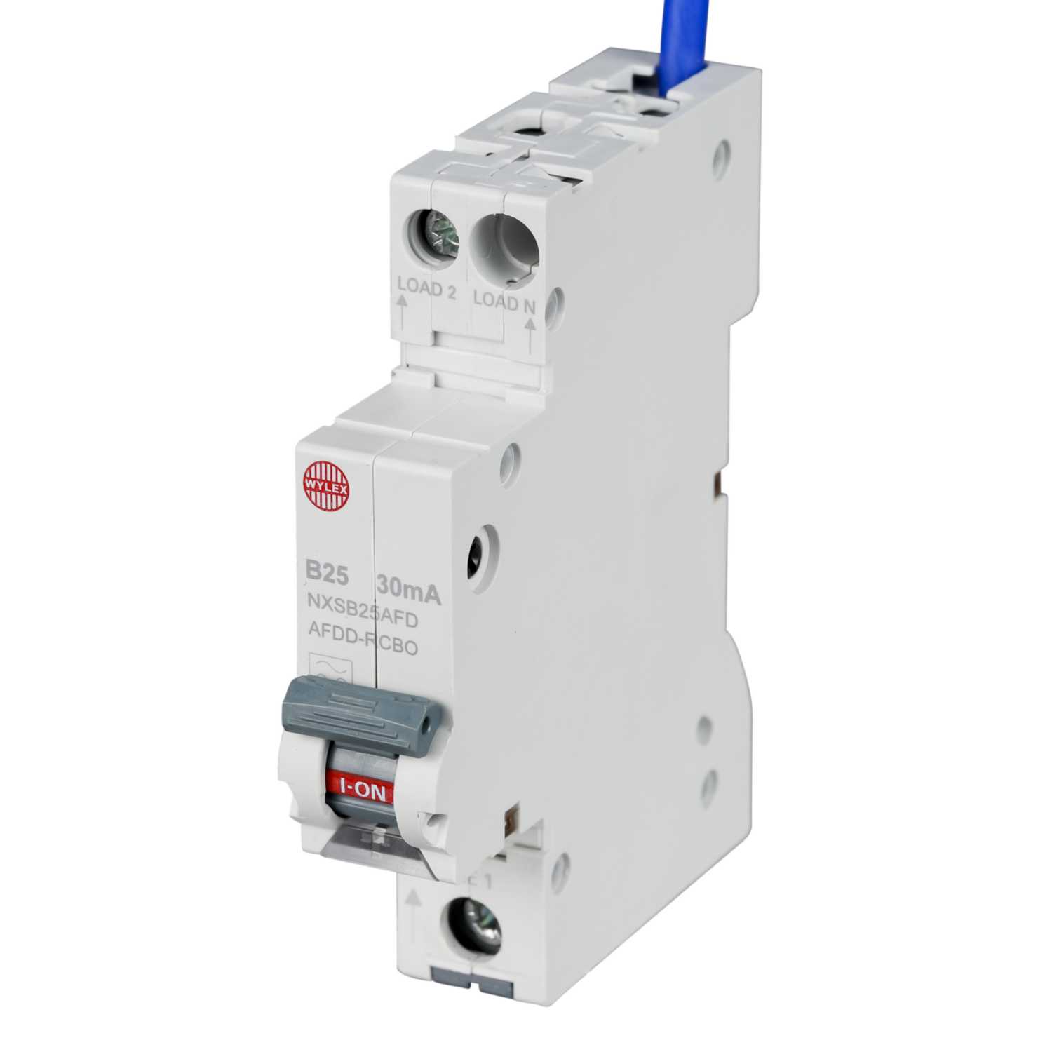 Wylex 25A Double Pole 1 Module B Curve 6kA 30mA AFDD Combined RCBO ...