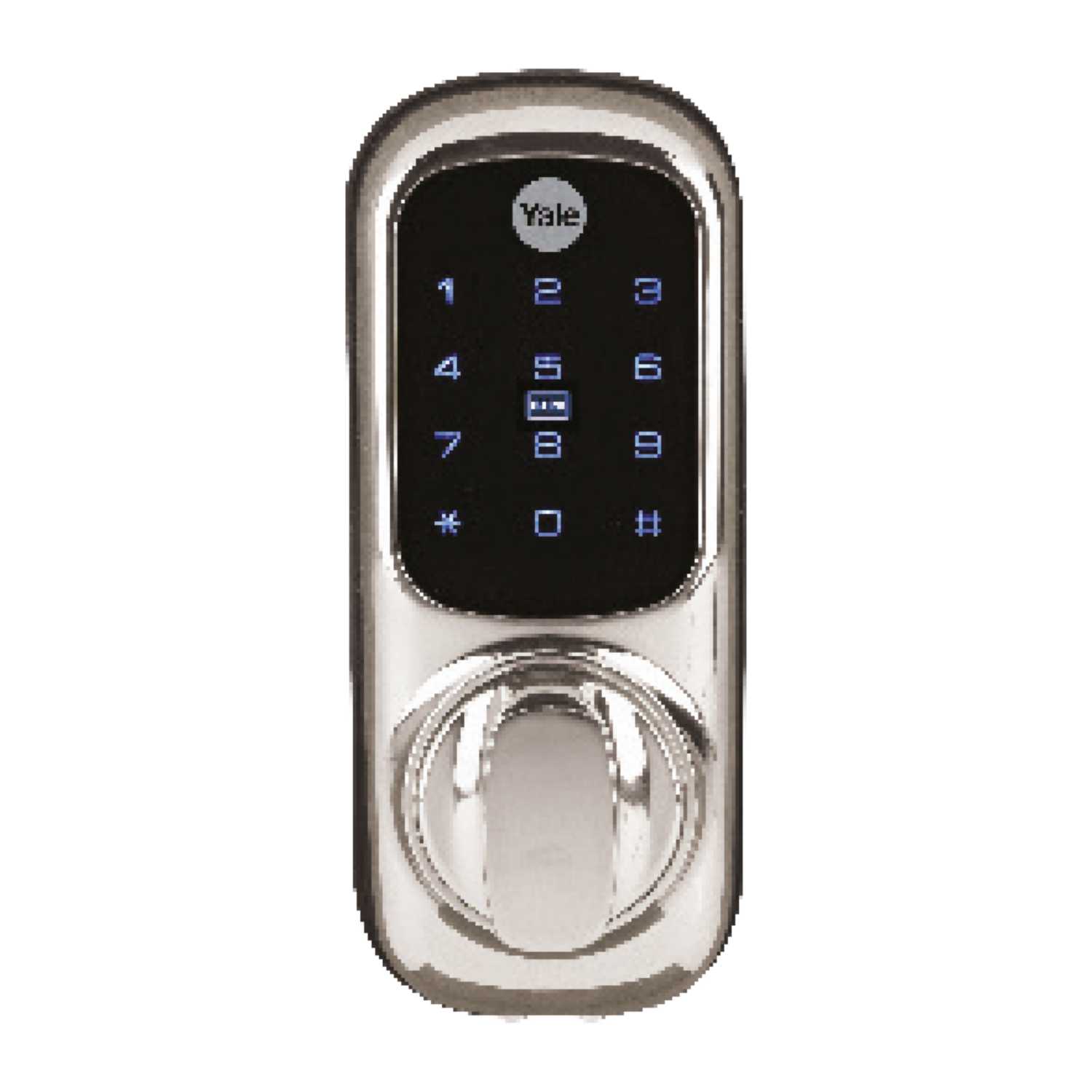 Yale Keyless Connected Smart Door Lock Chrome (yd-01-con-nomod-ch) 