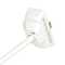 Hager Klik 6A 4 Pin Pre Wired Plug with 3m Cable White (P64AX/3.0) | CEF