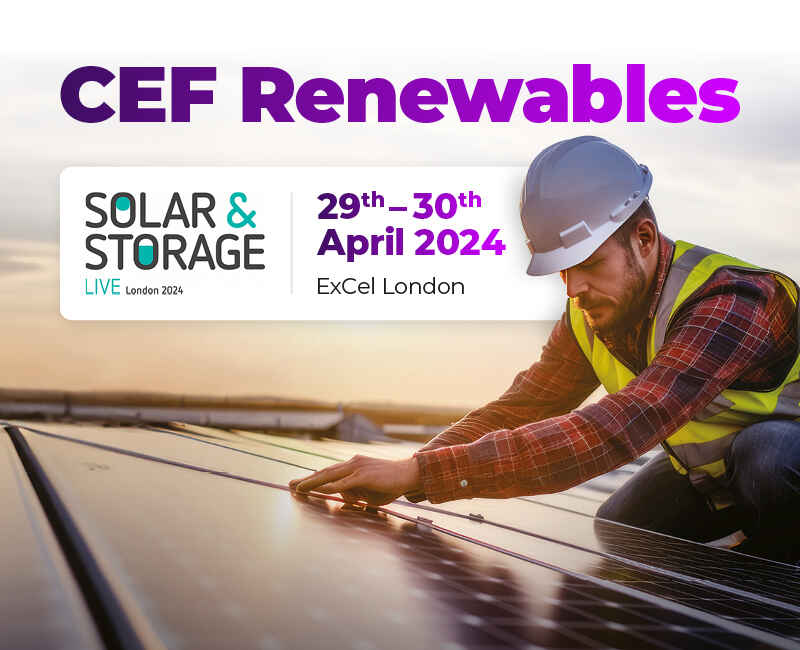 CEF Renewables at Solar & Storage Live 2024 CEF